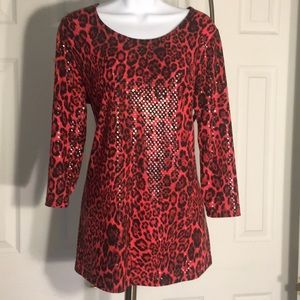 LAST CALL:  Susan Graver Pullover Tunic Top - M